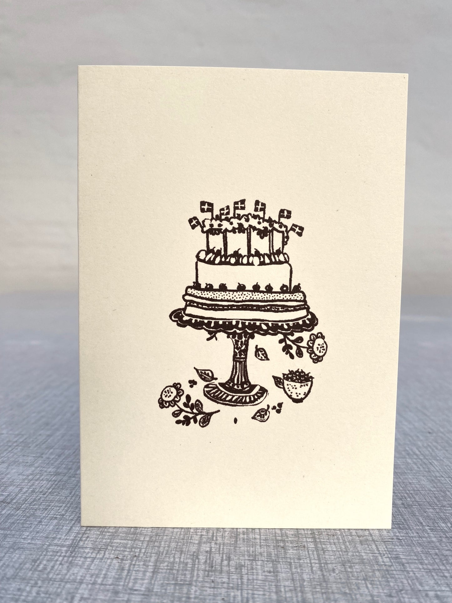 BIRTHDAY ~ pack of 4 greeting cards