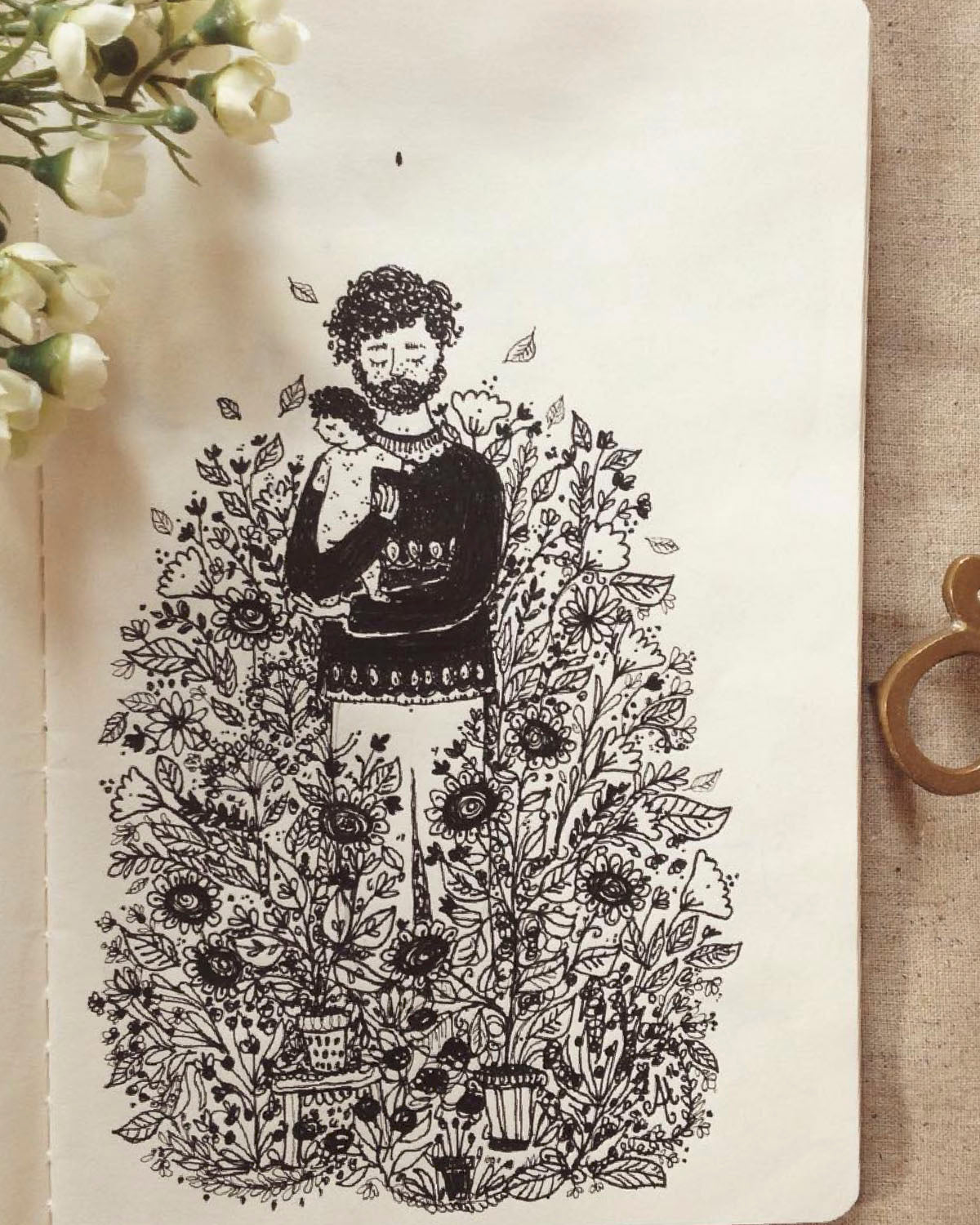 "far & lille datter" ~ ORIGINAL