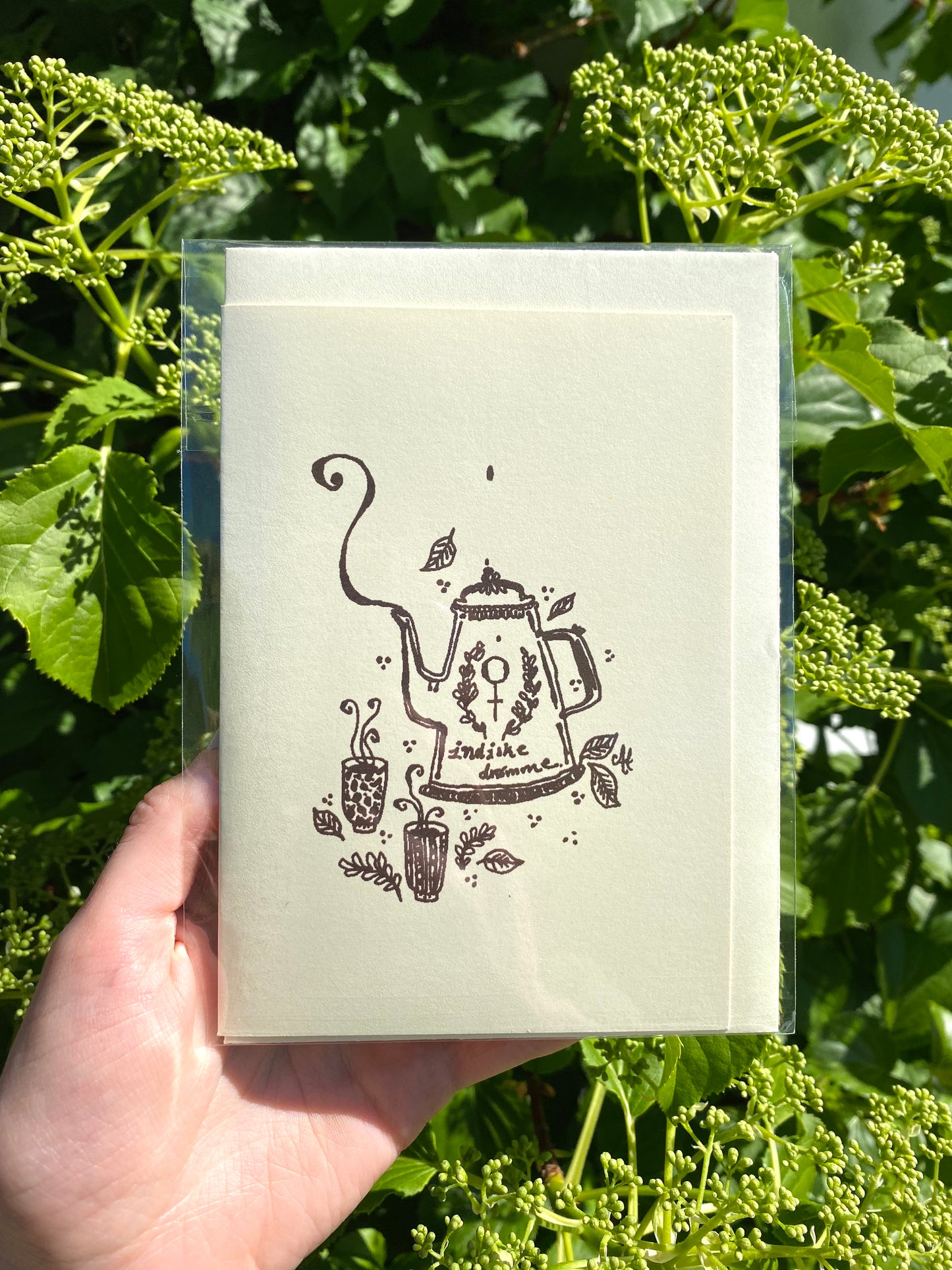 INDISKE DRØMME ~ greeting card