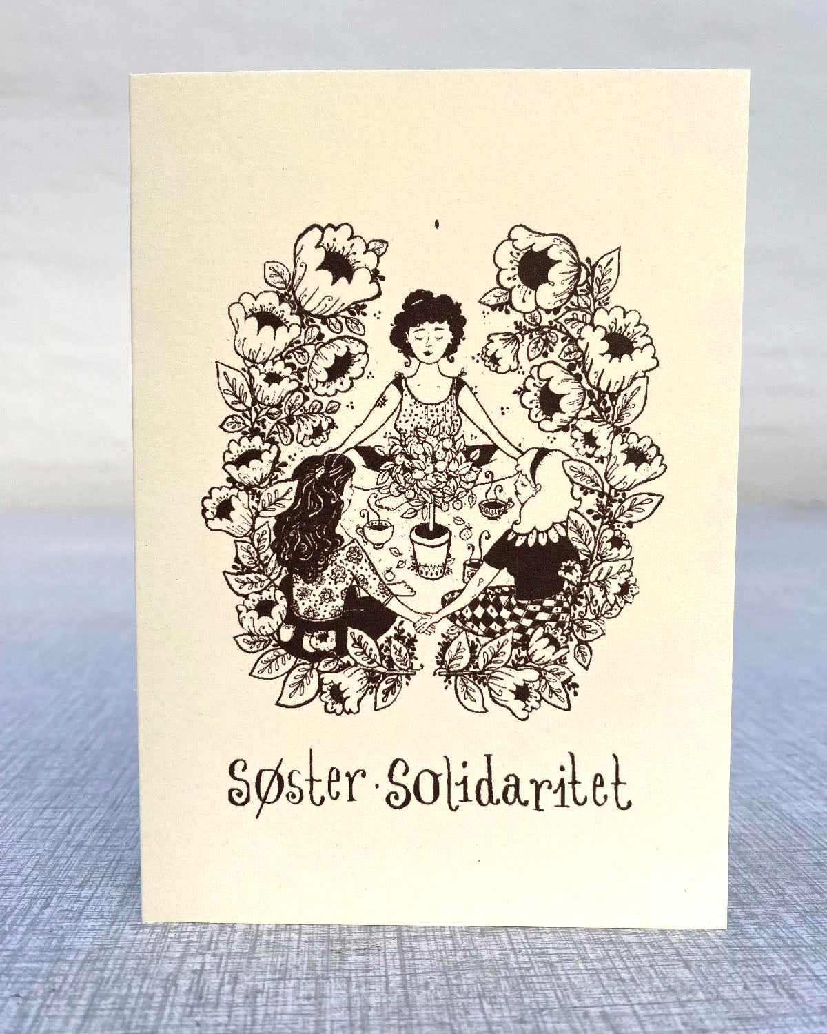 FIKA ~ pack of 4 greeting cards
