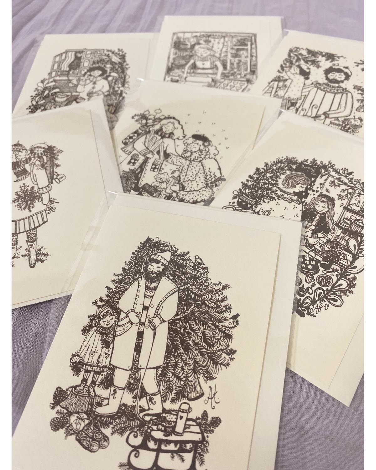 CHRISTMAS ~ pack of 4