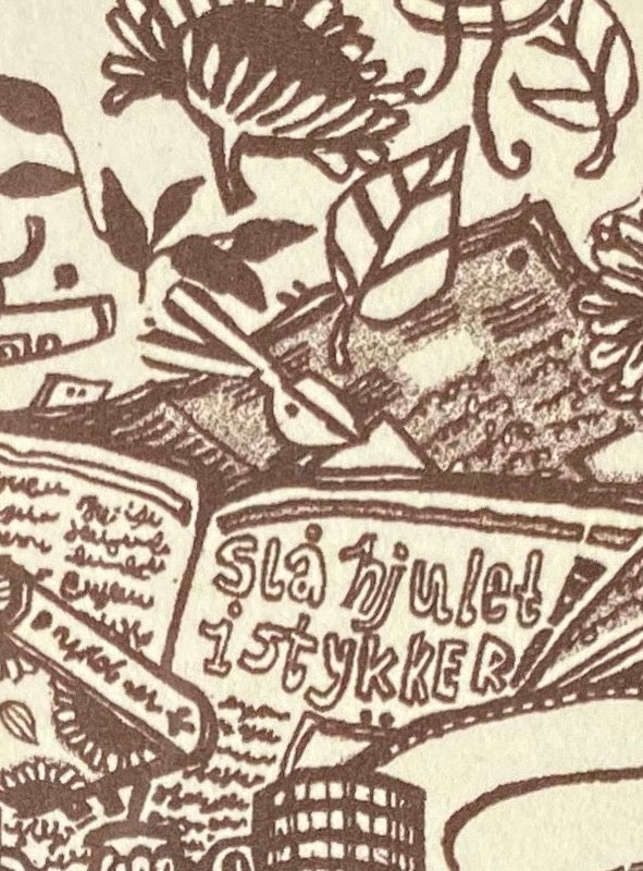 EFTERMIDDAG'S SOL ~ greeting card