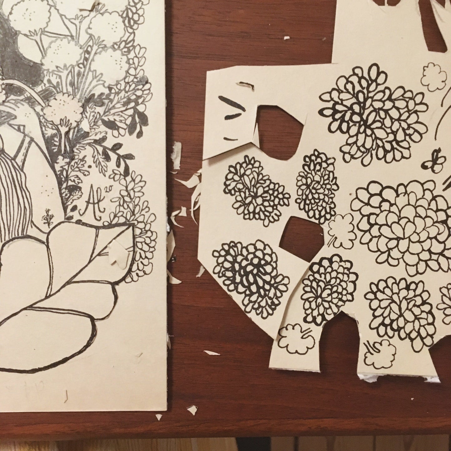 'Et Birke-bad i Baghaven'