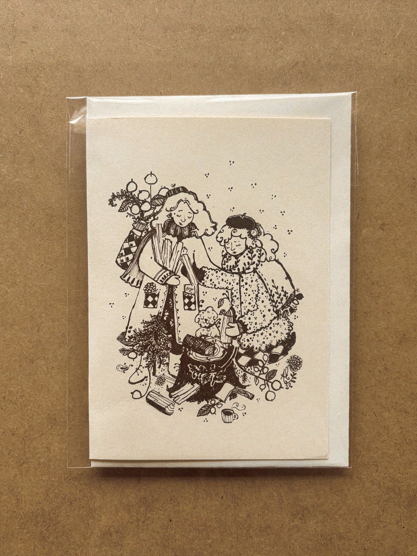 "VINTER VARME" ~ A6 christmas greeting card