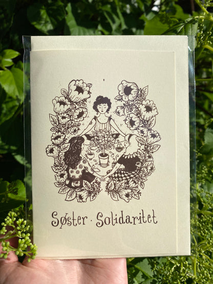 SØSTER SOLIDARITET ~ greeting card