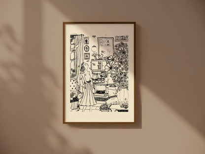 'En Lejlighed' 50x70 (BIG)